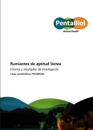 Línea postbiótica PROBISAN. Rumiantes de aptitud láctea